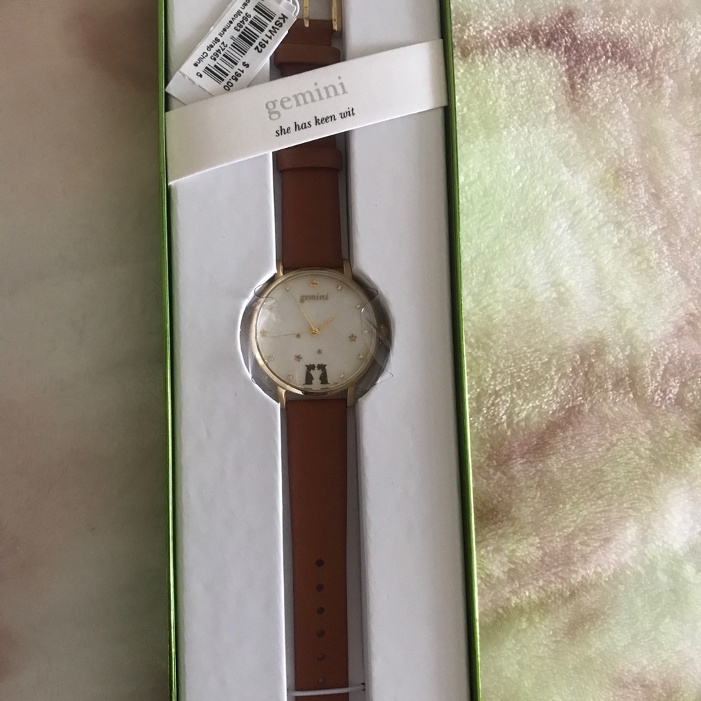 Kate Spade Gemini watch. NIB
